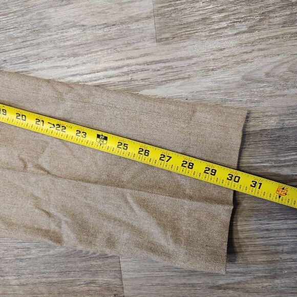 Vtg Pendleton Virgin Wool Trouser Pants Womens 6 Beige Neutral Capsule Wardrobe - Picture 9 of 9